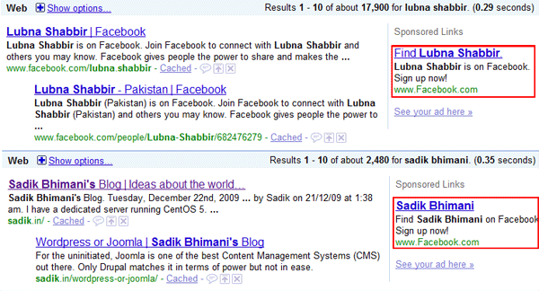 Facebook PPC Campaign along with SEO for better SEM