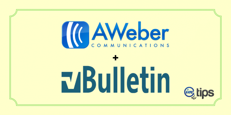 Integrate AWeber with vBulletin with Email Parser